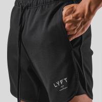 LYFT Running Shorts Men Fitness Single-Deck Quick Dry GYM Shorts Jogging Training Workout Summer Sport Short Pants Men Sport Shorts