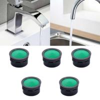 LICHEEING 5 ชิ้น พลาสติก ABS ห้องครัว หัวฉีด Faucet อะไหล่สำรอง ตัวกรอง Bubbler Spout Faucet Aerator Bubbler อุปกรณ์เสริม Faucet