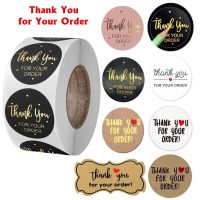 Multiple Thank You for Your Order Stickers Seal Labels 1Inch/25mm Supporting My Business Envelope Supplies Stationery Sticker Stickers Labels