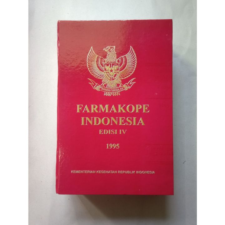 Farmakope Indonesia Edisi 4 Tahun 1995 | Lazada Indonesia