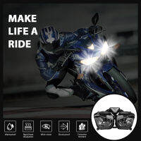 Kemimoto ไฟหน้าสำหรับ Yama YZF R25 R3รถจักรยานยนต์ H ead Light โคมไฟประกอบกับหลอดไฟ YZF-R3 YZF-R25 2013 2014 2015 2016 2017