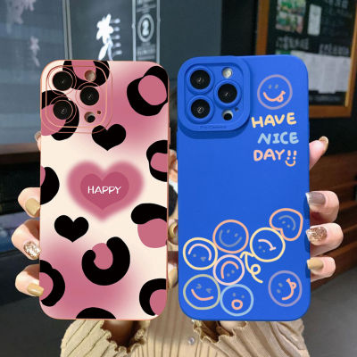 เคสสำหรับ VIVO โทรศัพท์ T1 5G Y02S Y35 4G Y30 Y55 Y75 Y01 Y21 Y33S Y3S Y12 Y20 Y15A Y12S ยิ้มได้ทุกวัน Y12A Y11S คลุมฝาครอบป้องกันเลนเต็ม