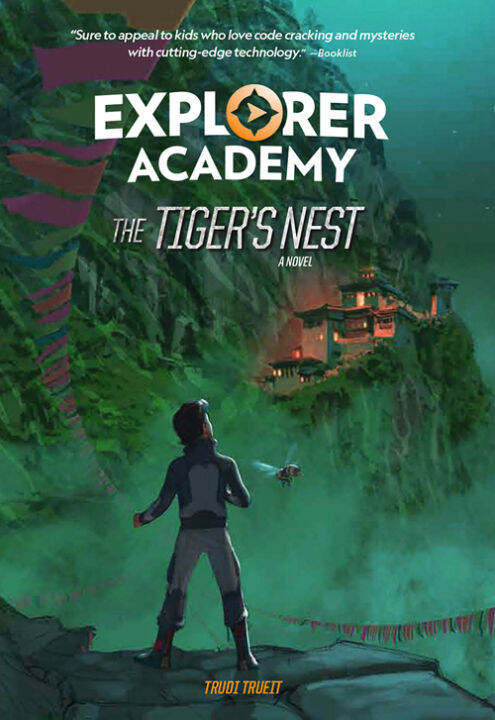 english-original-explorer-academy-the-tiger-s-nest-book-5-adventure-college-series-youth-bridge-chapter-novel-books-primary-and-secondary-school-english-extracurricular-reading-english-level-improveme