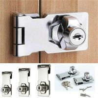 【YF】 High Quility Heavy Duty Locking Hasp And Staple With Keys Padlock Cupboard Shed Garage Lock