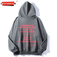 American Street Alphabet Print Mens Hooded Sweatshirt 420g Cotton Loose Oversize All-match Retro Couple Hoodies Pullover Jacket