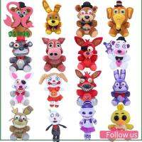 AD8T2 วันเกิด อุปกรณ์ปาร์ตี้ การ์ตูน ตุ๊กตา FNAF สกุชเมลโล่ ตุ๊กตาสัตว์ตุ๊กตา ของเล่น Fazbear