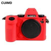 เคสผิวเกราะซิลิโคนตัวกล้องอุปกรณ์ป้องกันฝาครอบสำหรับ Lumix S5กล้องดิจิตอล Jy12-35