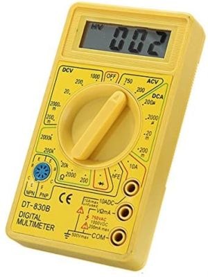 LCD Digital Multimeter DT 830B Electric Voltmeter Ammeter Ohm Tester AC/DC 750/1000V Amp Volt Ohm Tester Meter