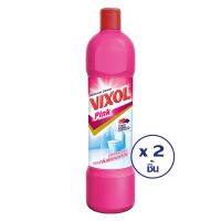 ส่งฟรี VIXOL วิกซอล น้ำยาล้างห้องน้ำ พิ้งค์ สีชมพู 900 มล. (ทั้งหมด 2 ชิ้น) มีเก็บเงินปลายทางCOD  น้ำยาทำความสะอาด ผลิตภัณฑ์ทำความสะอาด  Cleaning