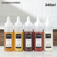 【CC】 340ml Sauce Bottle Condiment Squeeze Bottles for Ketchup Hot Sauces Honey Dispenser Cruet