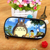 TOTORO เด็กการ์ตูนกรณีดินสอพิมพ์ฮายาโอะมิยาซากินักเรียนอะนิเมะปากกากระเป๋าบุคลิกภาพของเด็กความจุขนาดใหญ่กระเป๋าเครื่องเขียน