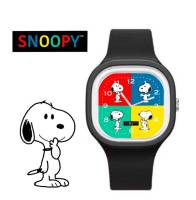 นาฬิกาข้อมือลายSnoopy มาใหม่ สายเป็นซิลิโคน ปรับความยาวได้ เหมาะทั้งเด็กโตและผู้ใหญ่ หน้าปัดขนาด 4.5×4.5 cm