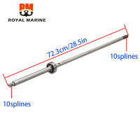 3B2-64302-0เพลาขับ "L" สำหรับมอเตอร์เอาท์บอร์ด Tohatsu นิสสัน M9.8 3V1-64307-1อะไหล่มือสองเดียวกันหรือชิ้นส่วนเครื่องยนต์ของเรือ3B2-64302-0