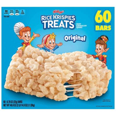 Rice Krispies The Original Treats Crispy Marshmallow Cereal Bars - 60ct - Kelloggs ราคา 990 บาท