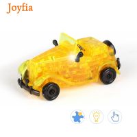 DIY Building Block 3D Crystal Puzzles Classic Car Assembled Model Funny Vehicles Puzzle Jigsaw Educational Toys for Children Building Sets