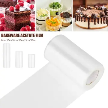 6/8cm Acetate Cake Collar Transparent Cake Roll DIY Acetate Sheet