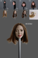 GACTOYS 16 GC036D Wink Expression ลิ้น Out Head Sculpt Fit 12 Tbleague Phicen Suntan Action Figure