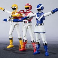 Shodo Shokugan Choujuu Sentai Liveman ซูเปอร์มินิพลาหุ่นยนต์ Action FIGURE Anime บ็อกเซอร์เพื่อชีวิตมนุษย์ของเล่นของขวัญสำหรับเด็กผู้ชายจาก Bandai