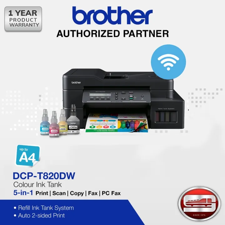 【Spot goods】Brother DCP T820DW Ink Tank Printer/DCP-T820DW/Brother ...