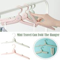 Foldable Travel Hanger Mini Portable Multifunction Dryer Hanger Clothes Drying Clothes Windproof Non-slip Traveling Hanger V2S4