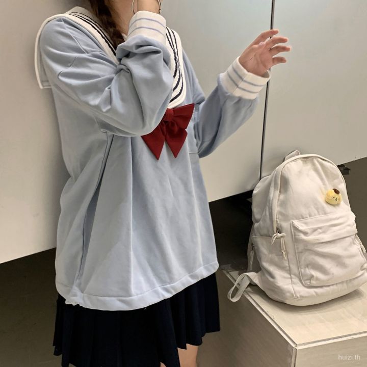 จัดส่งรวดเร็ว-สาวญี่ปุ่นสไตล์วิทยาลัยโบว์โบว์เสื้อกันหนาวเสื้อแขนยาวน่ารัก-jk-ชุดเล็กสด