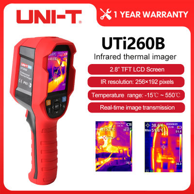 UTi260B UNI-T HD 256X192พิกเซลอุตสาหกรรมภาพความร้อนอินฟราเรดกล้องอุณหภูมิการถ่ายภาพวงจรการบำรุงรักษาไฟฟ้า