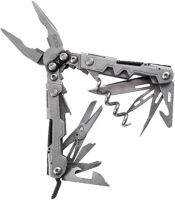 SOG PowerLite Mini Multi-Tool- Utility Tool w/ 19 Specialty Tools, Compact 5 Inch Long Utility Tool w/ Screwdriver, Hex Bit Holder (PL1001-CP)