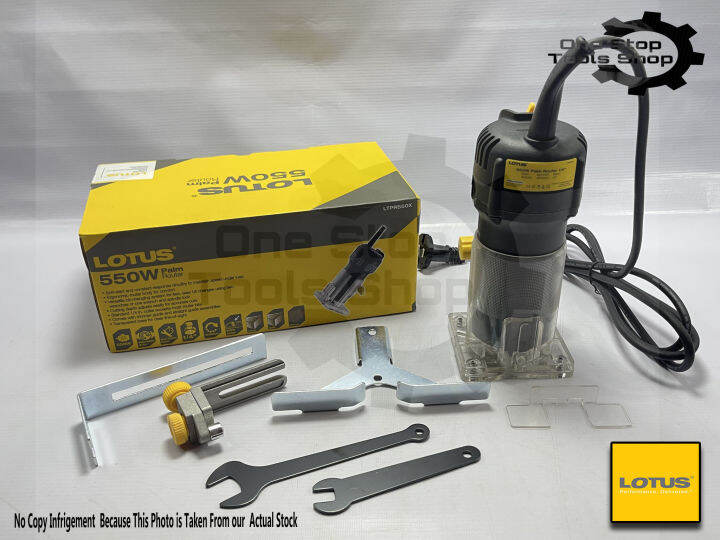 OSTS ORIGINAL LOTUS HEAVY DUTY Palm Router 550W 1/4" Collet Lazada PH