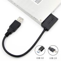 USB 3.0 To Sata II 7 6 Adapter Support Laptop CD/DVD ROM Slimline Drive 13 Pin Sata II Cable Sata USB Cable for Optical Drives