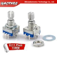 【YF】✴℗►  2PCS Plum handle 15mm rotary encoder coding switch / EC11 digital potentiometer with 5 Pin