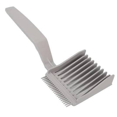 Professional Hair Cutting Comb Heat Resistant Flat Top Comb Comb 8x 3.3x 1.1inch Ergonomic Curved Positioning Comb for Travel Home Hair Salon clever