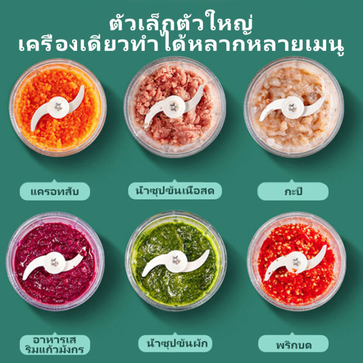 เครื่องบดเนื้อ-เครื่องบดเนื้อในครัวเรือน-เครื่องบดเนื้อไฟฟ้า-เครื่องบดเนื้ออัตโนมัติ-เครื่องบดเนื้อสแตนเลส-2l-เครื่องหั่นอเนกประสงค์