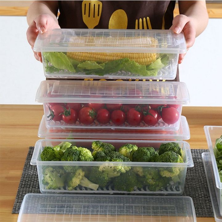 manka-ตู้เย็นตู้เก็บผักพร้อมฝาสด-กล่องใส่ที่เก็บอาหารภาชนะพลาสติกใสกล่องสารกันบูด