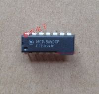 2pcs MC14584BCP ต้นฉบับใหม่นำเข้าชิ้นส่วนอิเล็กทรอนิกส์ชิป IC วงจรรวมสองคอลัมน์ DIP-14