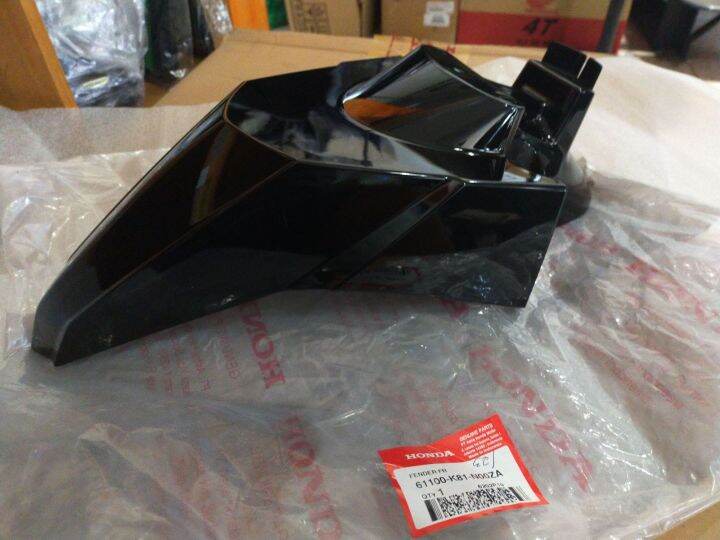 HONDA BEAT FI V2 FRONT FENDER GLOSS BLACK 61100K81N00ZA Lazada PH