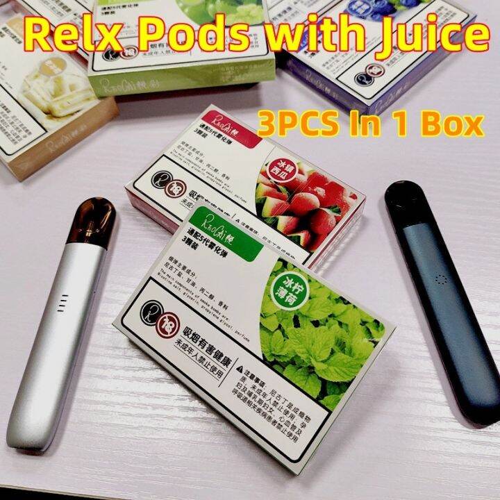 Ready Stock Relx Pods Pcs In With For Relx Zalan R Device Lazada Ph