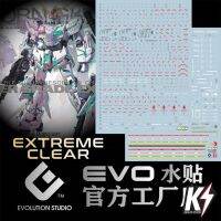 Waterdecal EVO MGEX Unicorn Ver.ka #ดีคอลน้ำสำหรับติดกันพลา กันดั้ม Gundam พลาสติกโมเดลต่างๆ