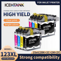 Icehtank LC123XL สำหรับบราเดอร์ LC-123 LC123 XL MFC-J4510DW 10x J650DW MFC-J6720DW J6920DW J870DW J47710DW