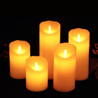 LED Flameless Candles , 3PCS 6PCS LED Candles Lights Battery Operated Plastic Pillar Flickering Candle Light for Party Decor