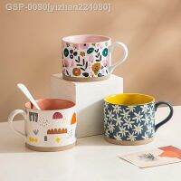 ► Yizhan224080 Caneca De Argila Crativa Valor Ins Cup Feminino Escritório บ้านอาหารเช้า Atacado