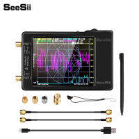 เครื่องวิเคราะห์เสาอากาศเครือข่ายแบบเวกเตอร์ SeeSii NanoVNA-H 10KHz-1.5GHz MF HF VHF UHF พร้อมช่องเสียบการ์ด SD