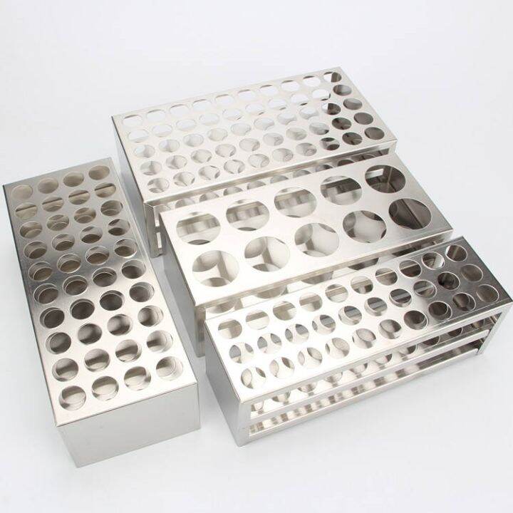 304-stainless-steel-plate-test-tube-rack-colorimetric-tube-rack-blood-collection-centrifuge-tube-rack-16-19-21-23-30-40mm