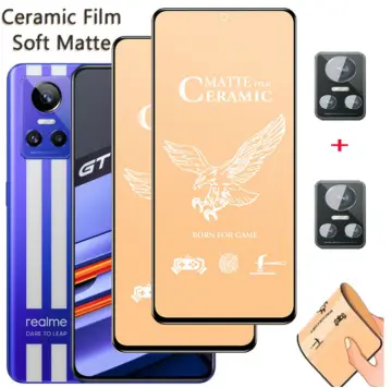 BLKNAIM Realme GT Master Edition rear camera protective cover, soft  tempered glass film 2PCS