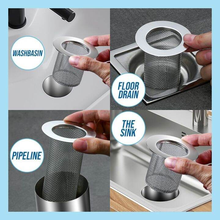 cw-hotx-floor-drain-filter-sink-pool-bathtub-sewer-anti-clog-slag-strainer