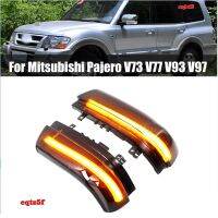 ไฟ LED มองหลังสัญญาณไฟตัวชี้กระจกแบบไดนามิกสำหรับ Mitsubishi Pajero V93 V77 V73 V97 2006-2019 Eqtz5f