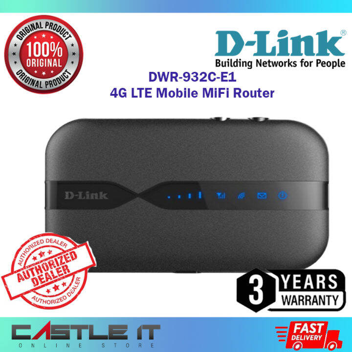 D-Link DWR-932C (E1) 4G LTE Wireless Hotspot Wifi Portable Mobile Wifi ...