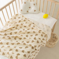 ASummer ผ้าห่มเด็ก Muslin Cotton Swaddle ผ้าห่มสำหรับทารกแรกเกิดผ้าปูที่นอนบางเตียง New Born Baby Items รถเข็นเด็ก BlanketsM