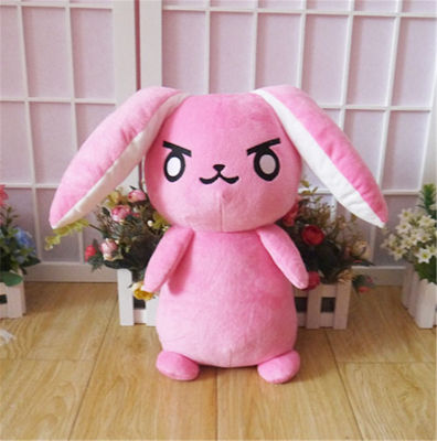 DVA rabbit plush toy game OW WRECKING BALL Hammond Mech Rabbit cosplay cute plush doll 53cm soft pillow for gift