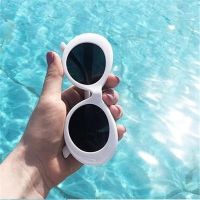 2023 Goggle Kurt Cobain Glasses Oval Sunglasses Ladies Glasses Trendy Hot Vintage Retro Sun Glasses Womens UV400 Gafas De Sol