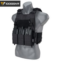 IDOGEAR Tactical FCSK เสื้อเกราะยุทธวิธี3.0EX น้ำหนักเบา + ซองกระสุนสำหรับ556 Mag + FERRO Vest แผ่นรองไหล่